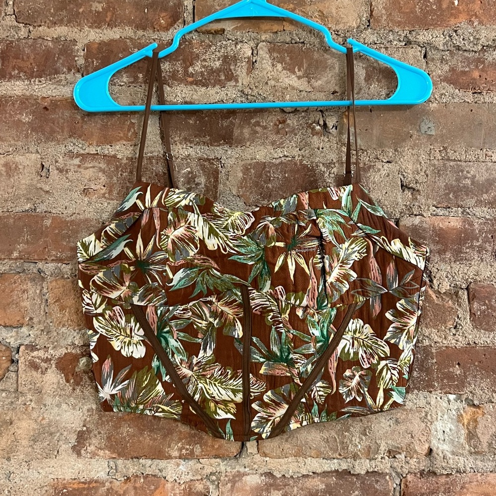 Cider- Bustier Top NWOT